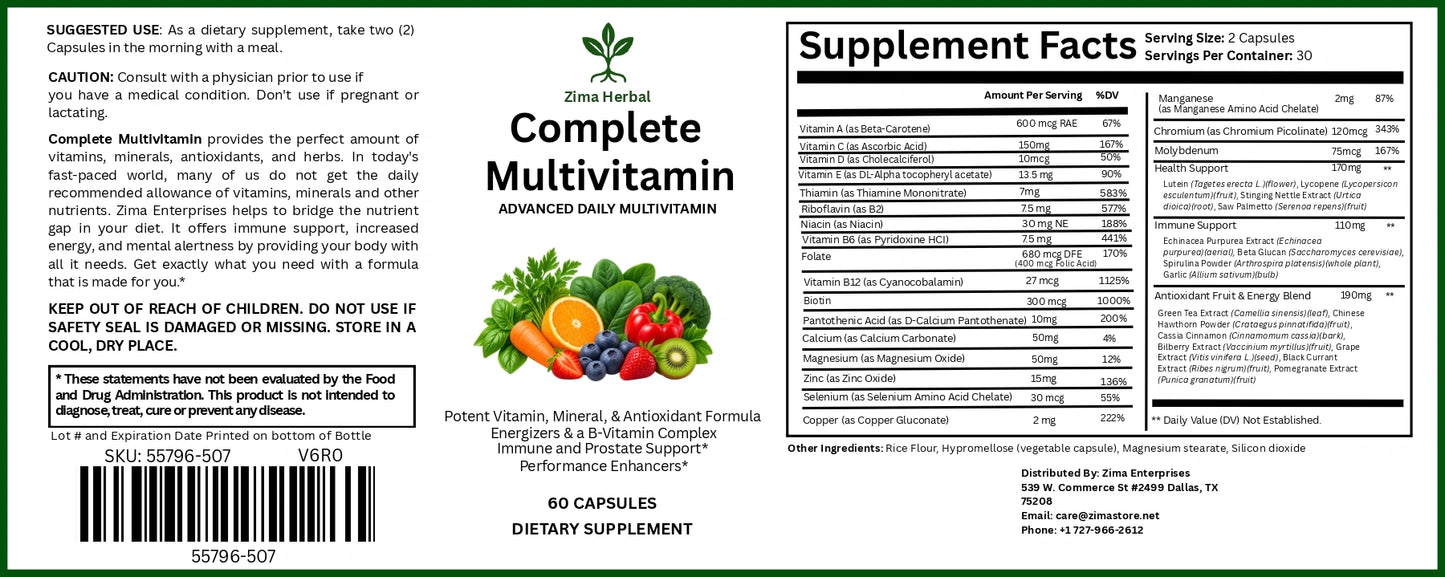 Complete Multivitamin