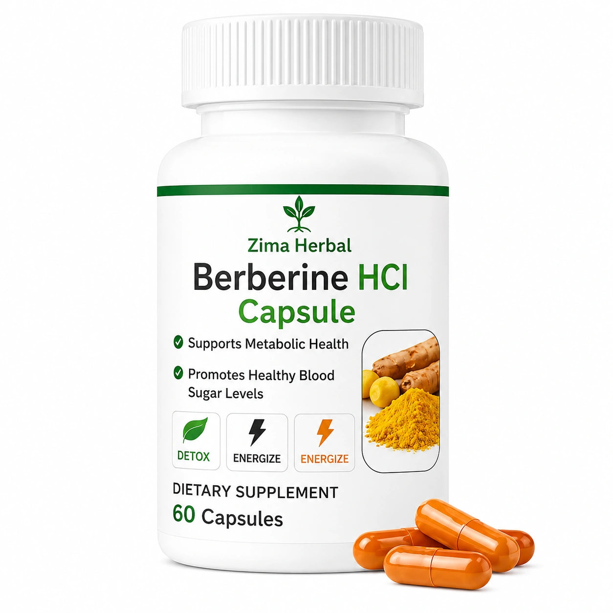 Berberine HCl Capsule Code-1607