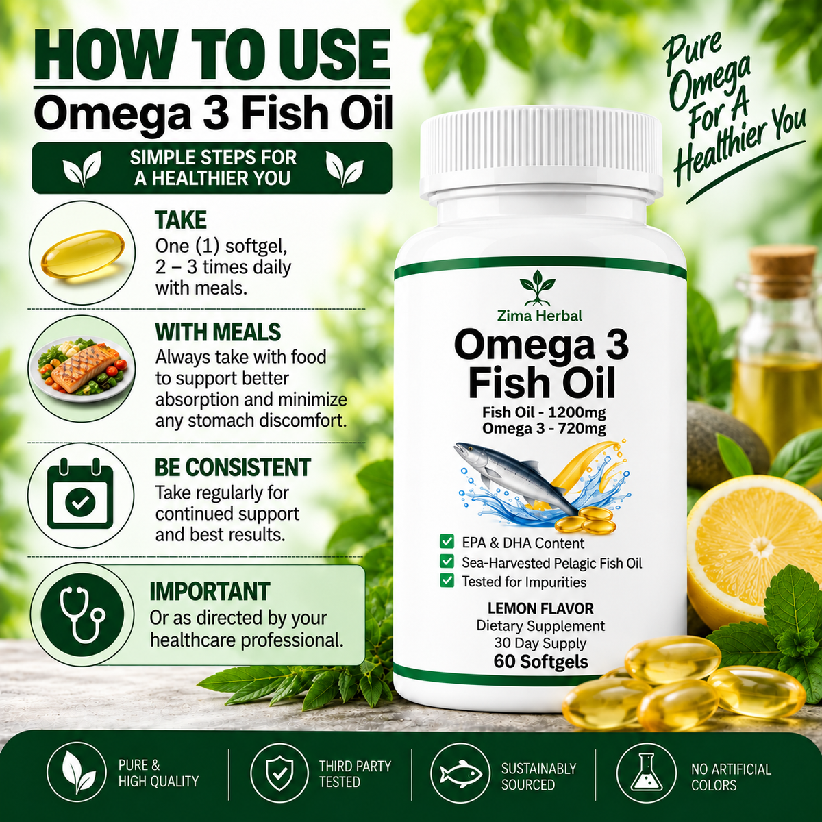 Omega 3 Fish Oil