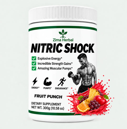 Nitric Shock prework out (fruit punch)