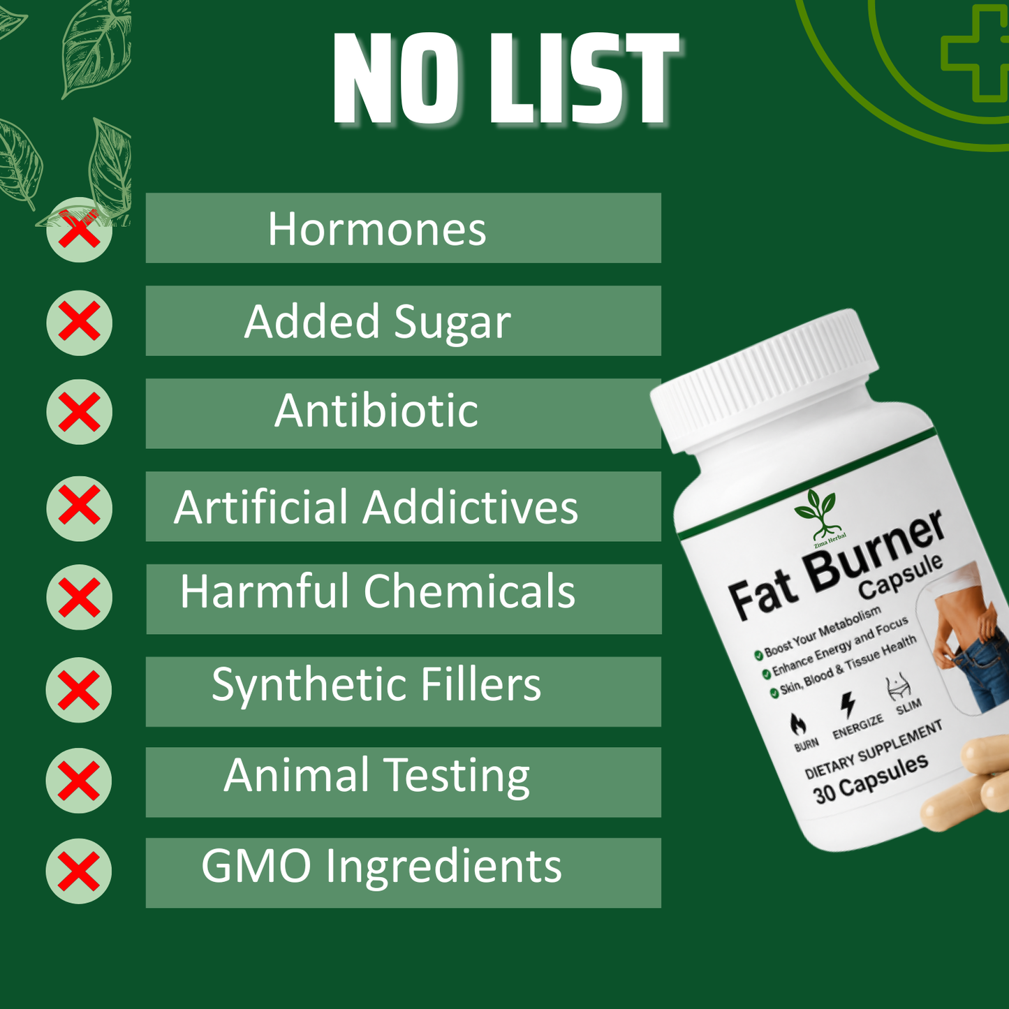 Fat Burner Capsule Code-1601
