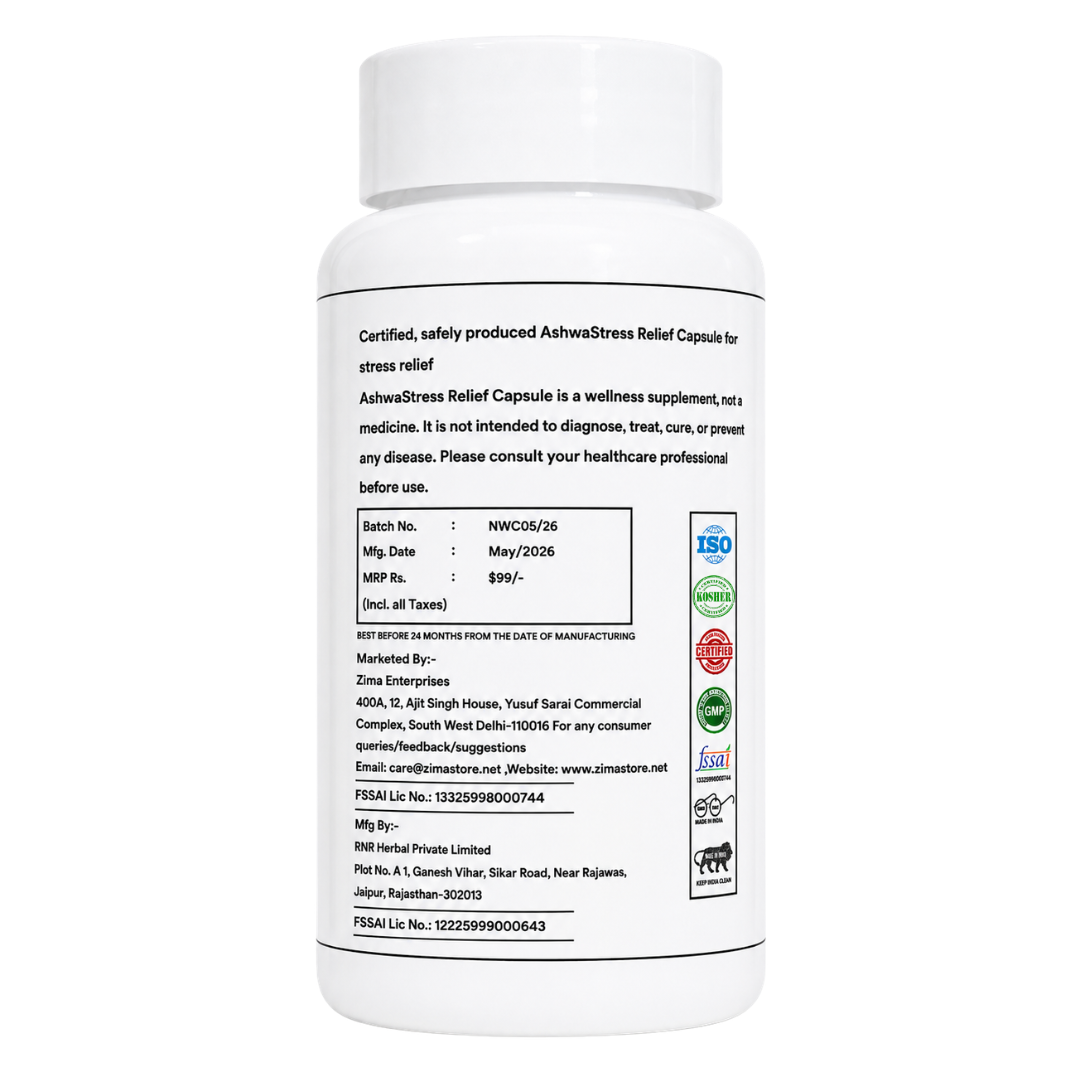 AshwaStress Relief Capsule Code-1602
