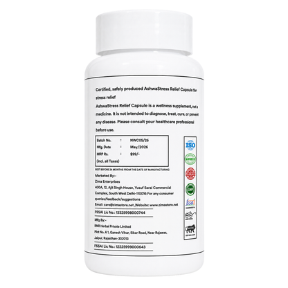 AshwaStress Relief Capsule Code-1602