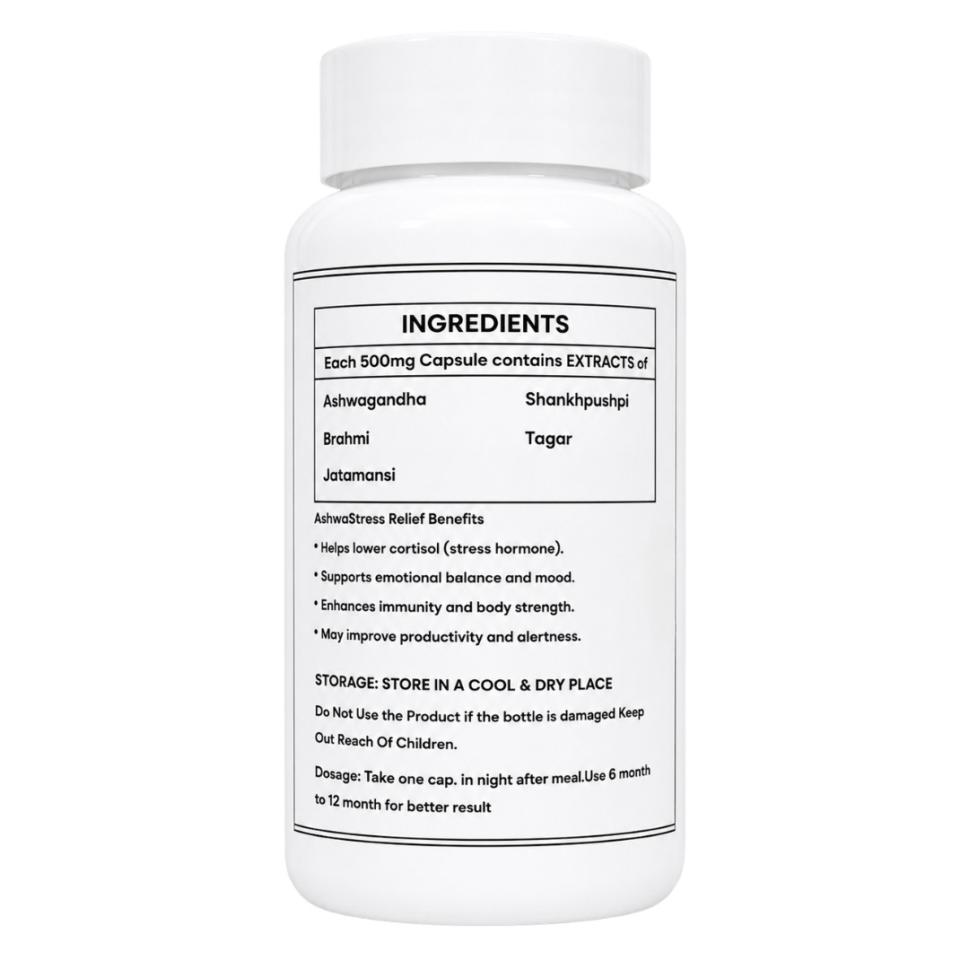 AshwaStress Relief Capsule Code-1602
