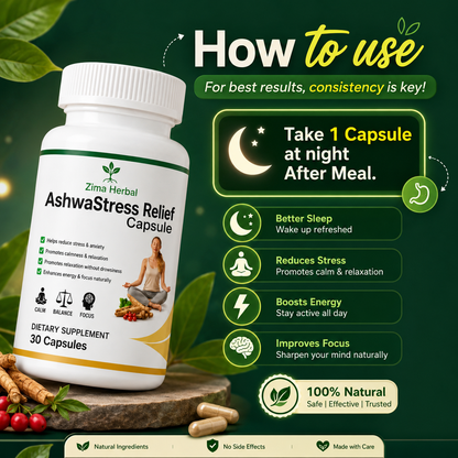 AshwaStress Relief Capsule Code-1602