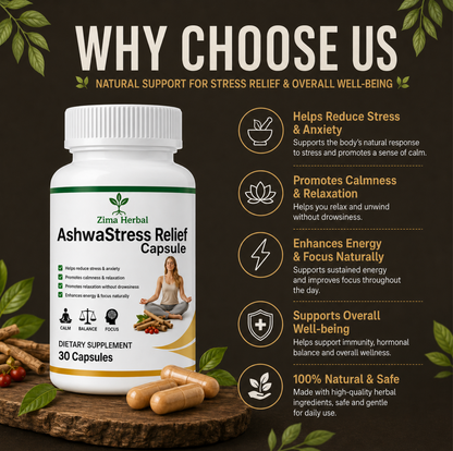 AshwaStress Relief Capsule Code-1602