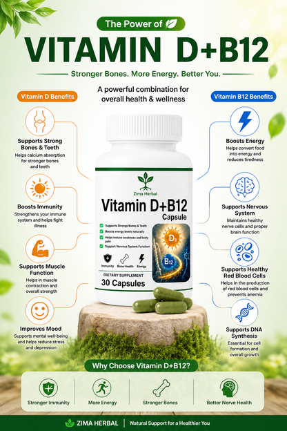 Vitamin D+B12 Capsule Code-1603