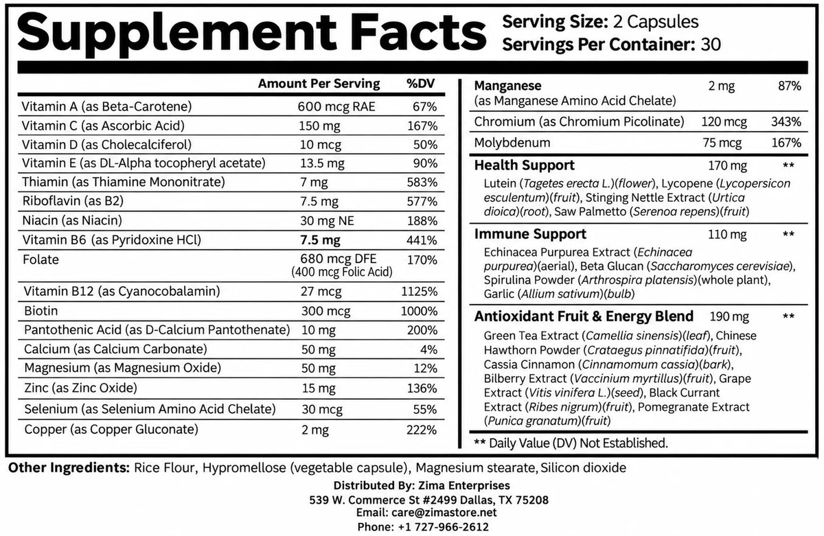 Complete Multivitamin
