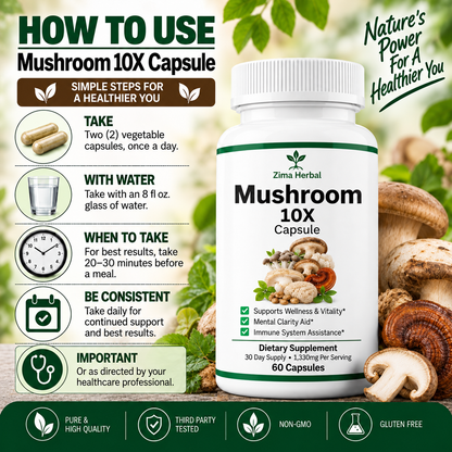 Mushroom 10X