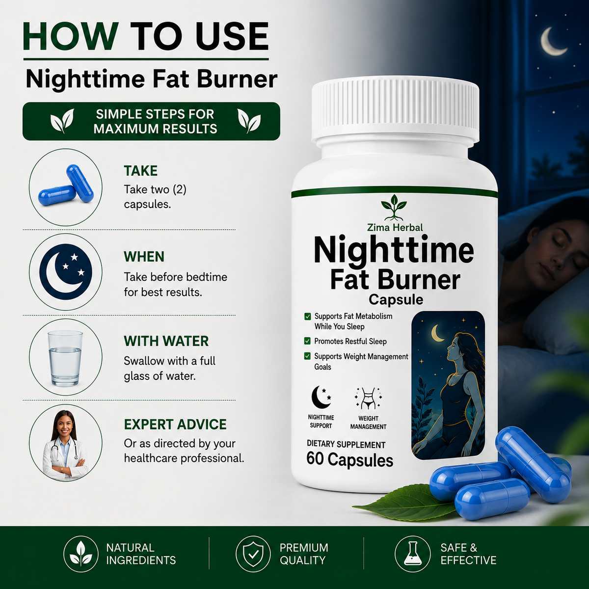Nighttime Fat Burner Code-1651