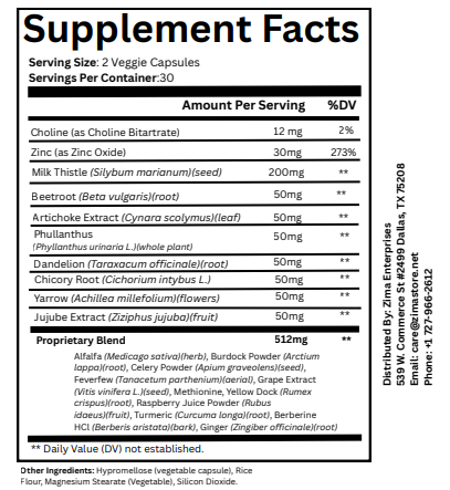 Liver Support Capsule Code-1650
