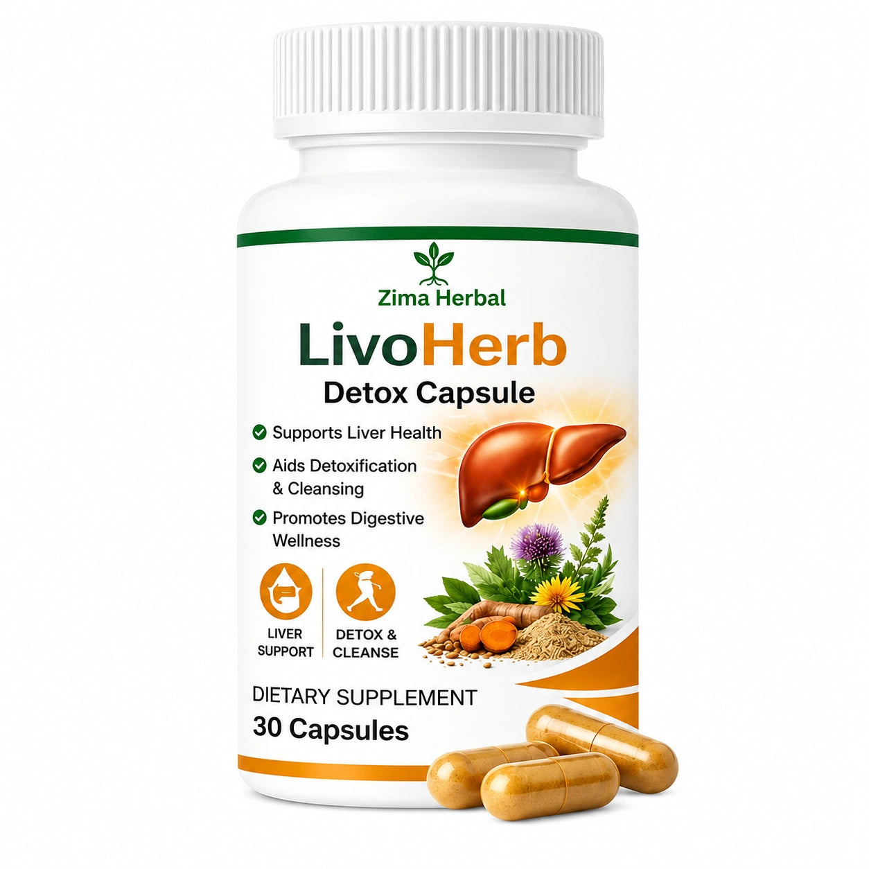 LivoHerb Detox Capsule Code-1650