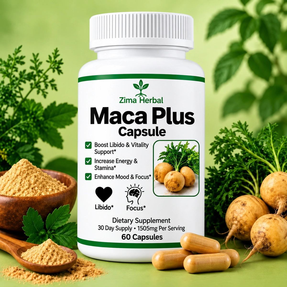 Maca Plus Capsule Code-1625