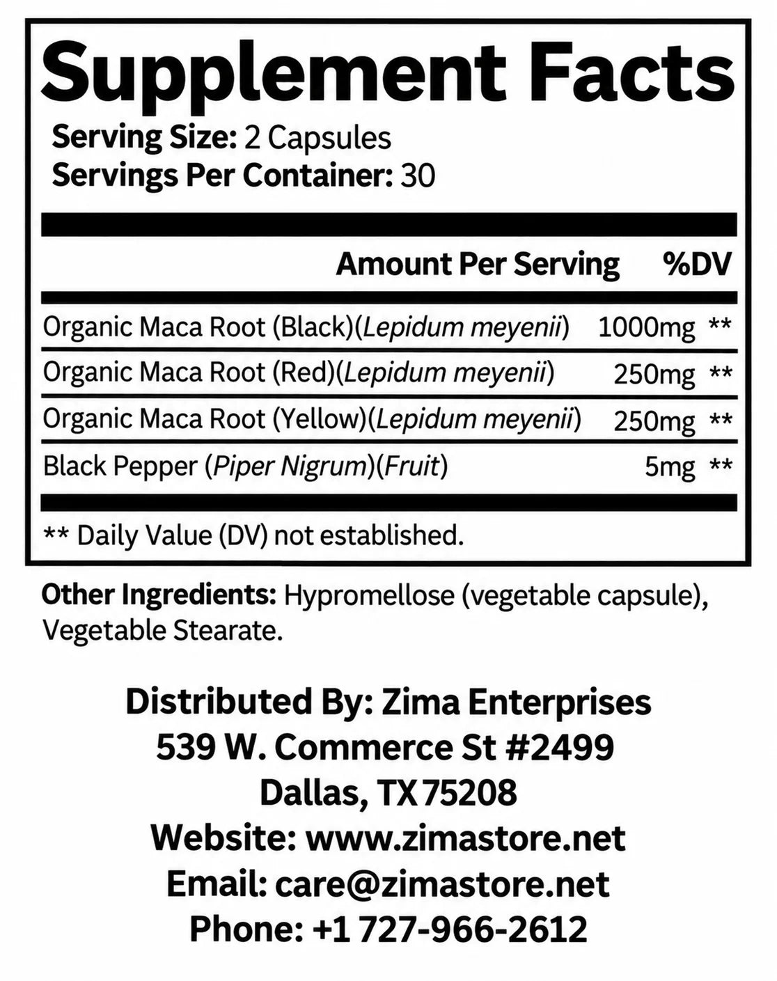 Maca Plus Capsule Code-1625
