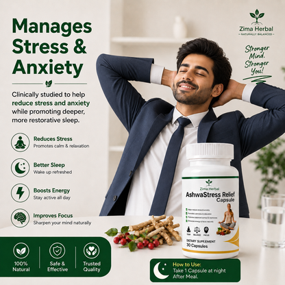 AshwaStress Relief Capsule Code-1602