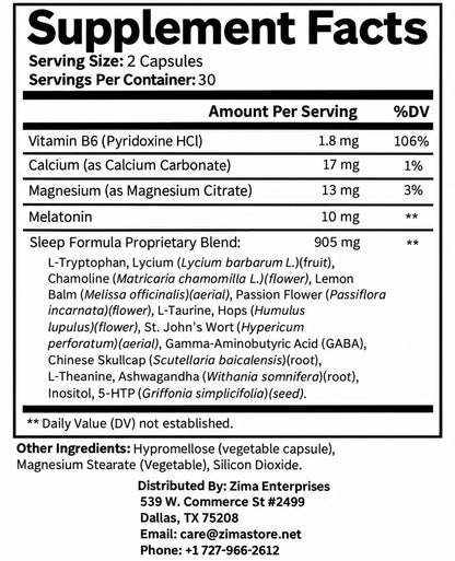 Melatonin Formula