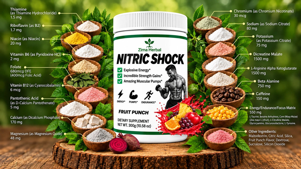 Nitric Shock prework out (fruit punch)