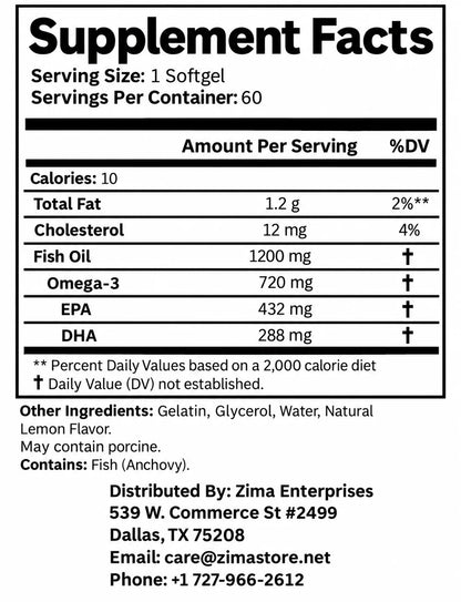 Omega 3 Fish Oil