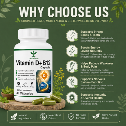 Vitamin D+B12 Capsule Code-1603