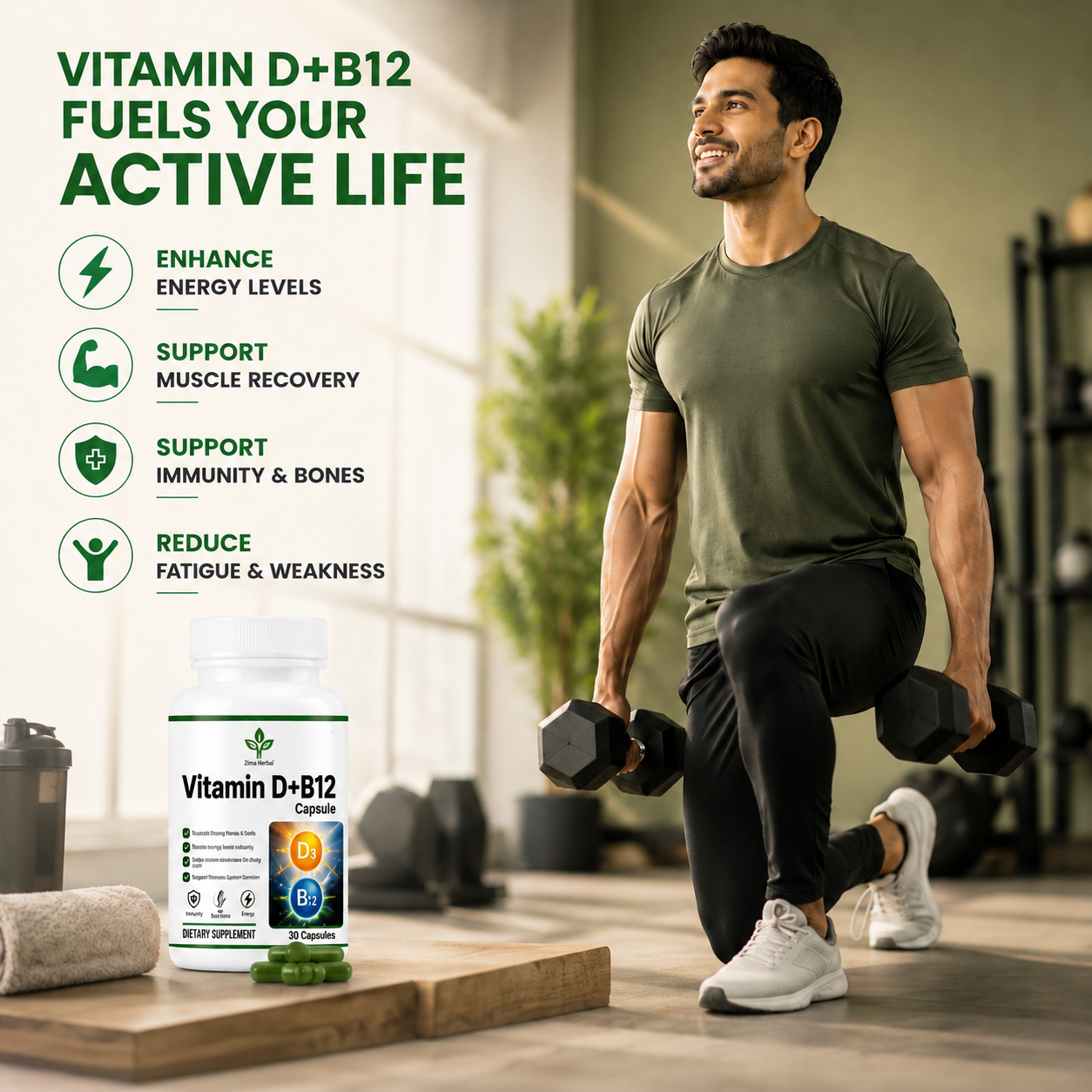 Vitamin D+B12 Capsule Code-1603
